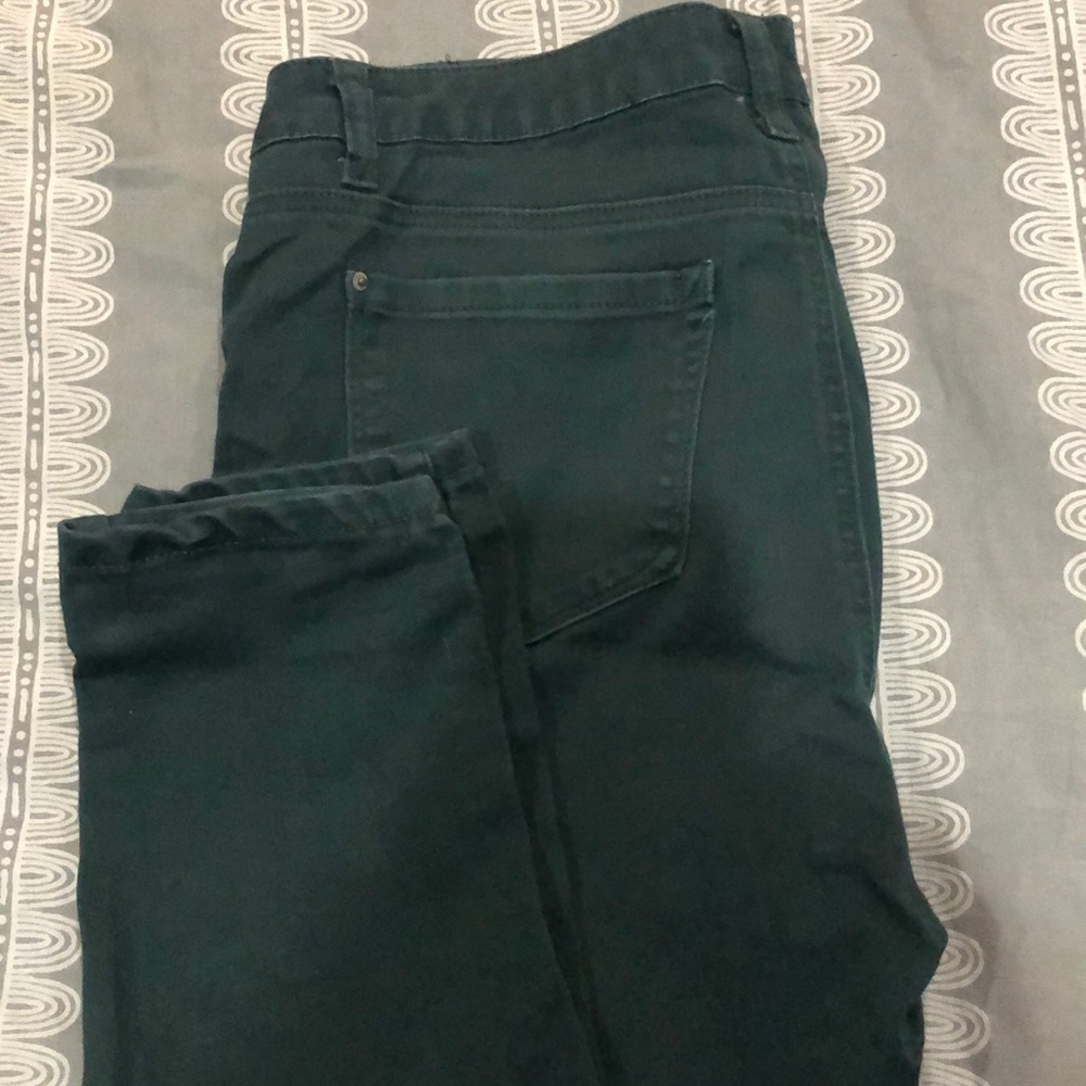 Hunter green jeans